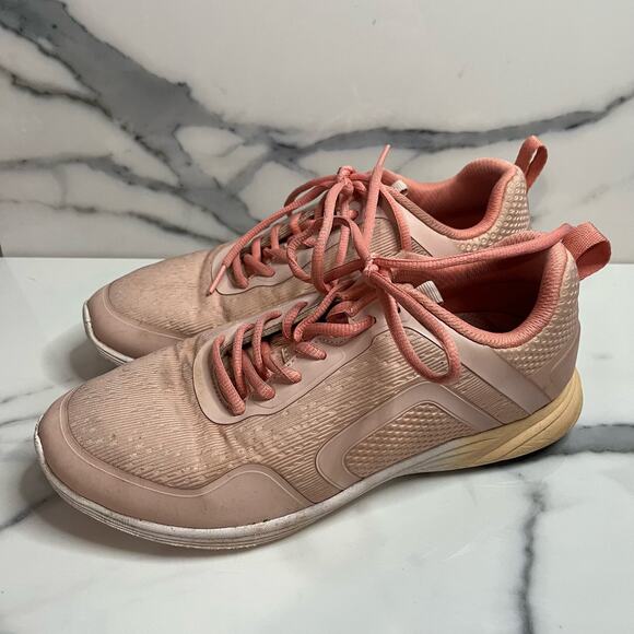 Vionic | Women's Peach Orange Ombre Comfort Leisure Agile JoJo Sneaker Sz 8 - Picture 3 of 7
